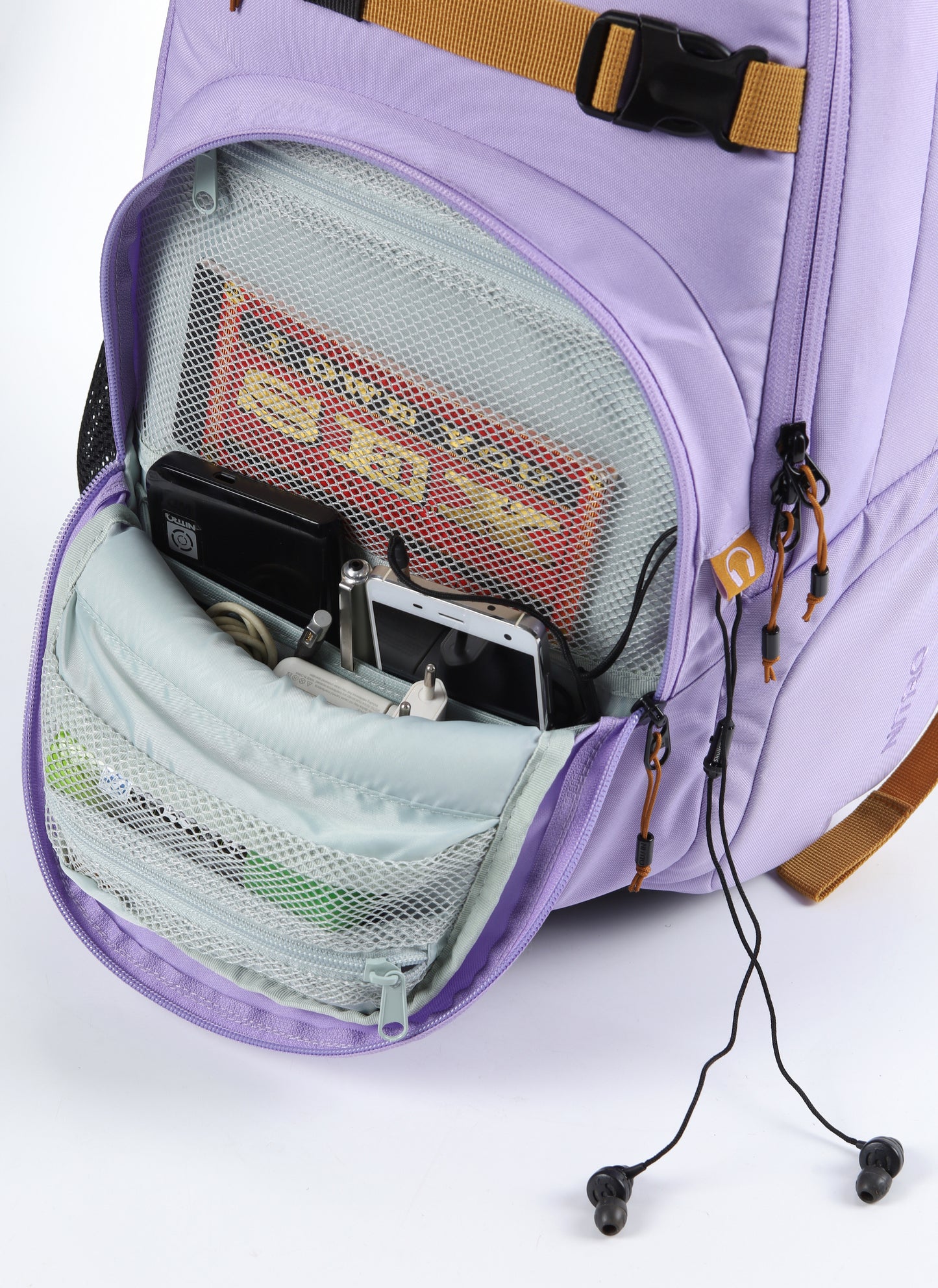 Nitro Chase 35L Rucksack Schulrucksack mit 17 Zoll Laptopfach – Lavender