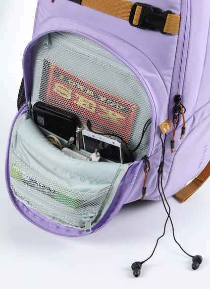 Nitro Chase 35L Rucksack Schulrucksack mit 17 Zoll Laptopfach – Lavender