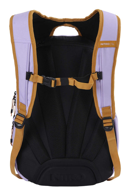 Nitro Chase 35L Rucksack Schulrucksack mit 17 Zoll Laptopfach – Lavender