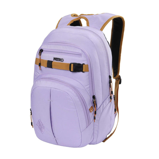 Nitro Chase 35L Rucksack Schulrucksack mit 17 Zoll Laptopfach Lavender