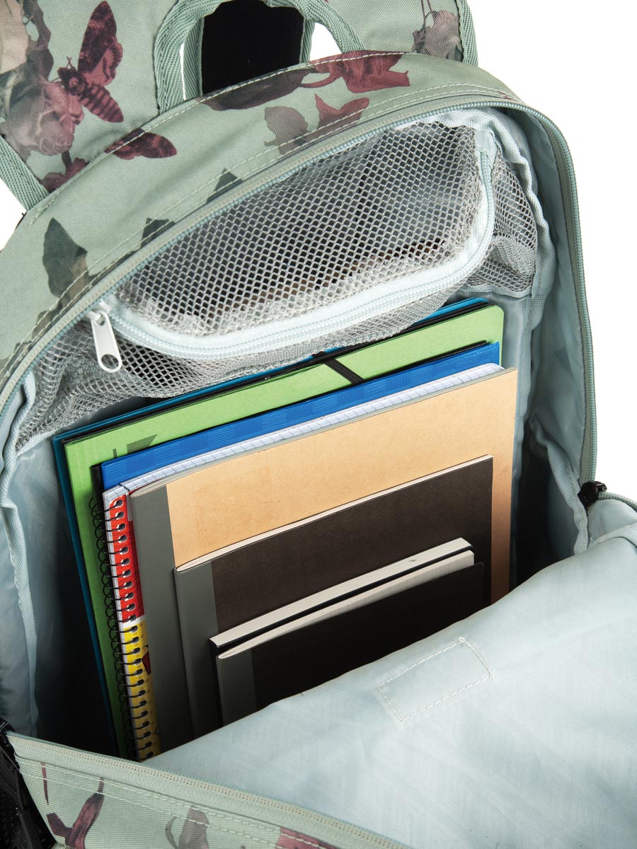 Nitro Complete School Set Chase Dead Flower – 3-teilig | Mädchen Schulrucksack Set inkl. Pencil Case XL & Sports Sack