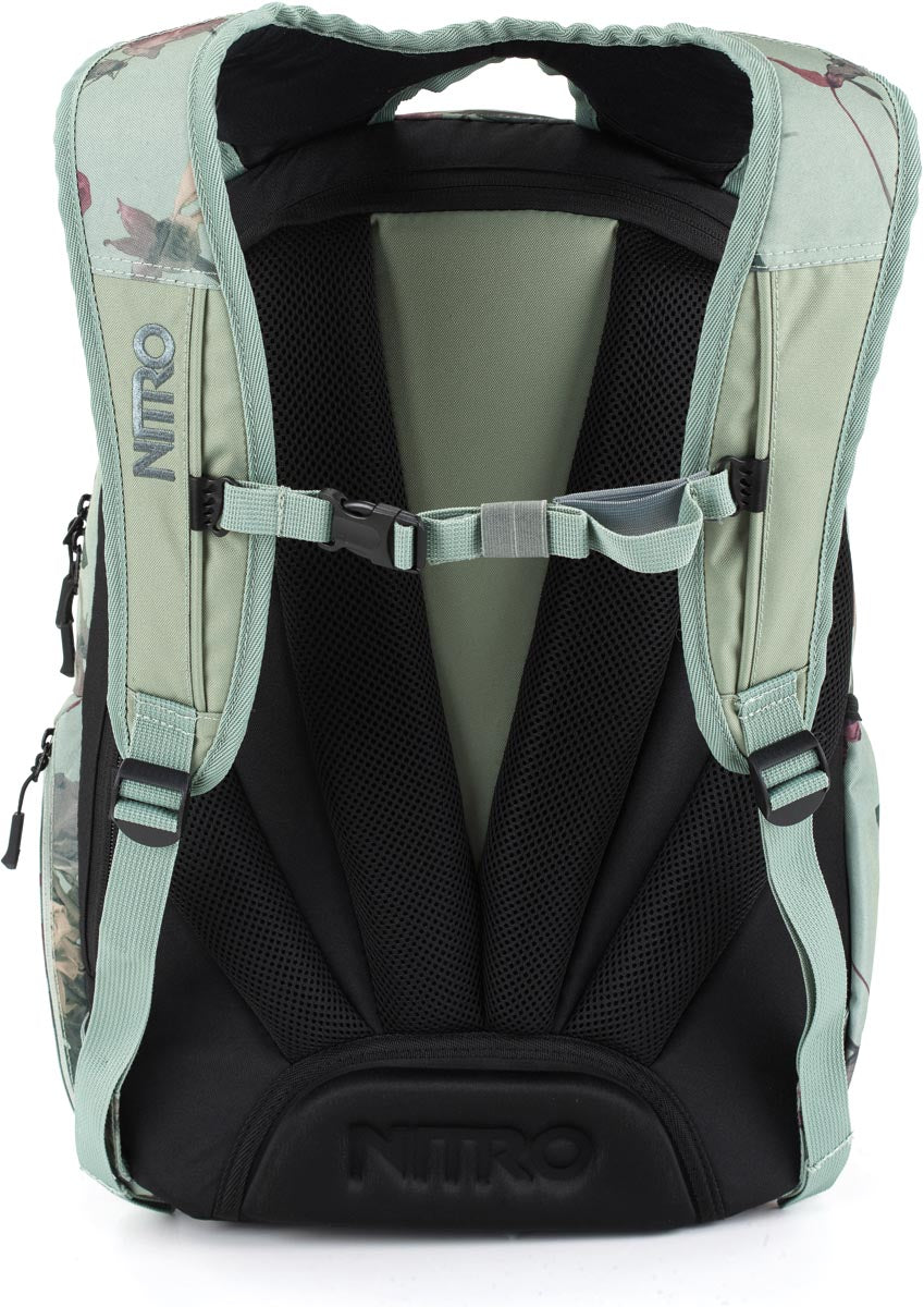 Nitro Complete School Set Chase Dead Flower – 3-teilig | Mädchen Schulrucksack Set inkl. Pencil Case XL & Sports Sack