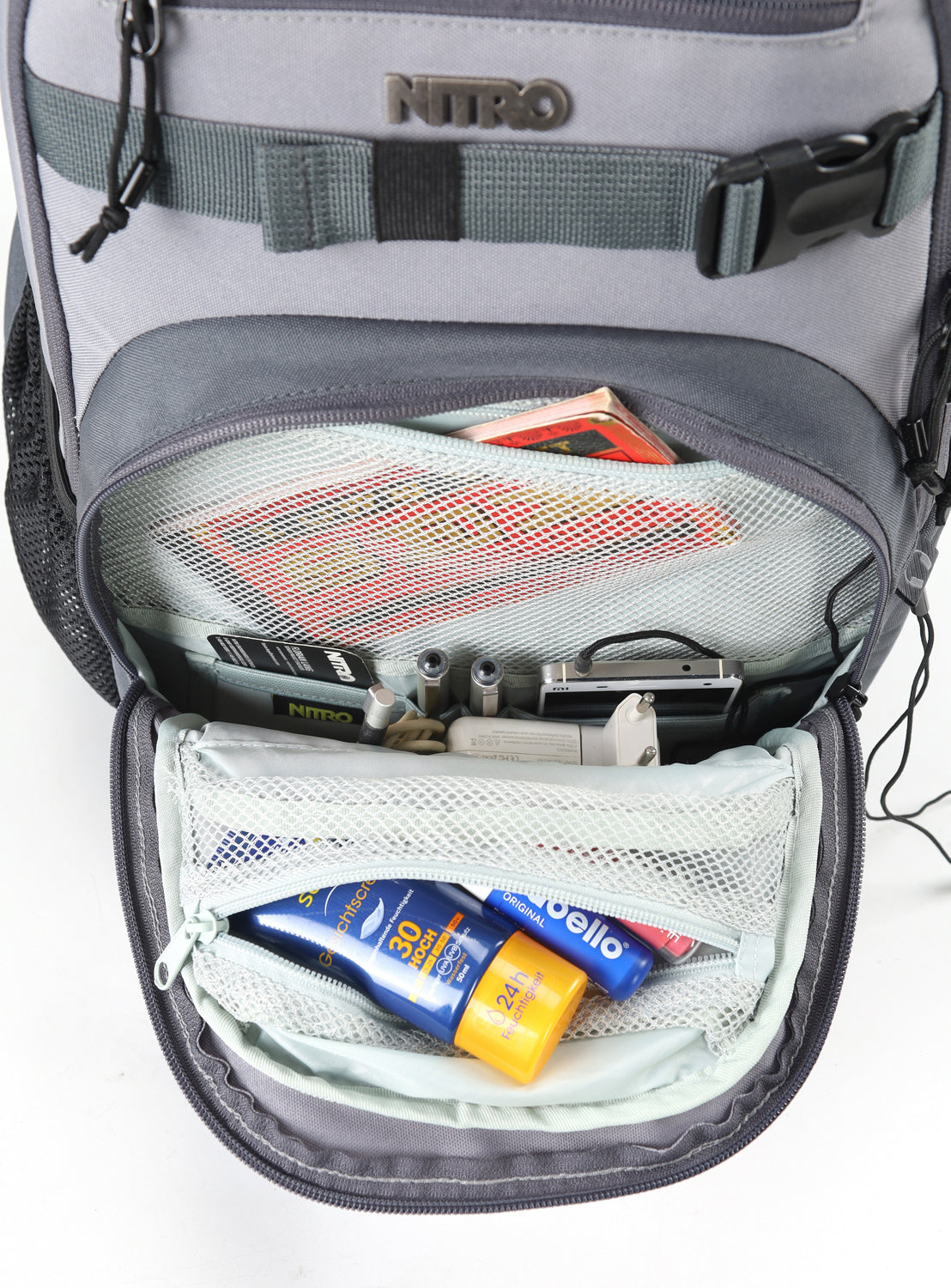 Nitro Chase 35L Rucksack  mit 17 Zoll Laptopfach Graphite