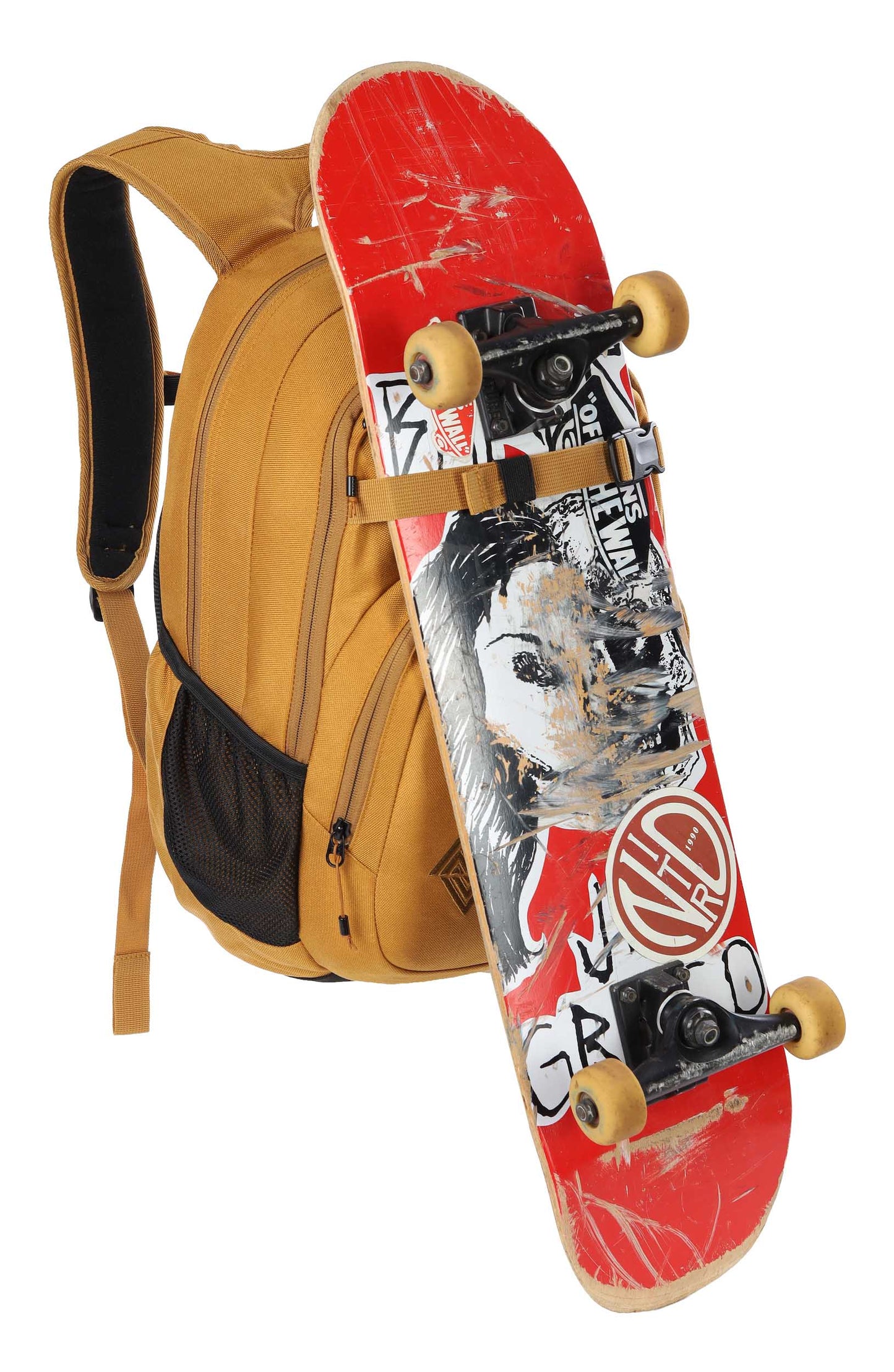Nitro Chase 35L Rucksack Schulrucksack mit 17 Zoll Laptopfach – Amber Glow