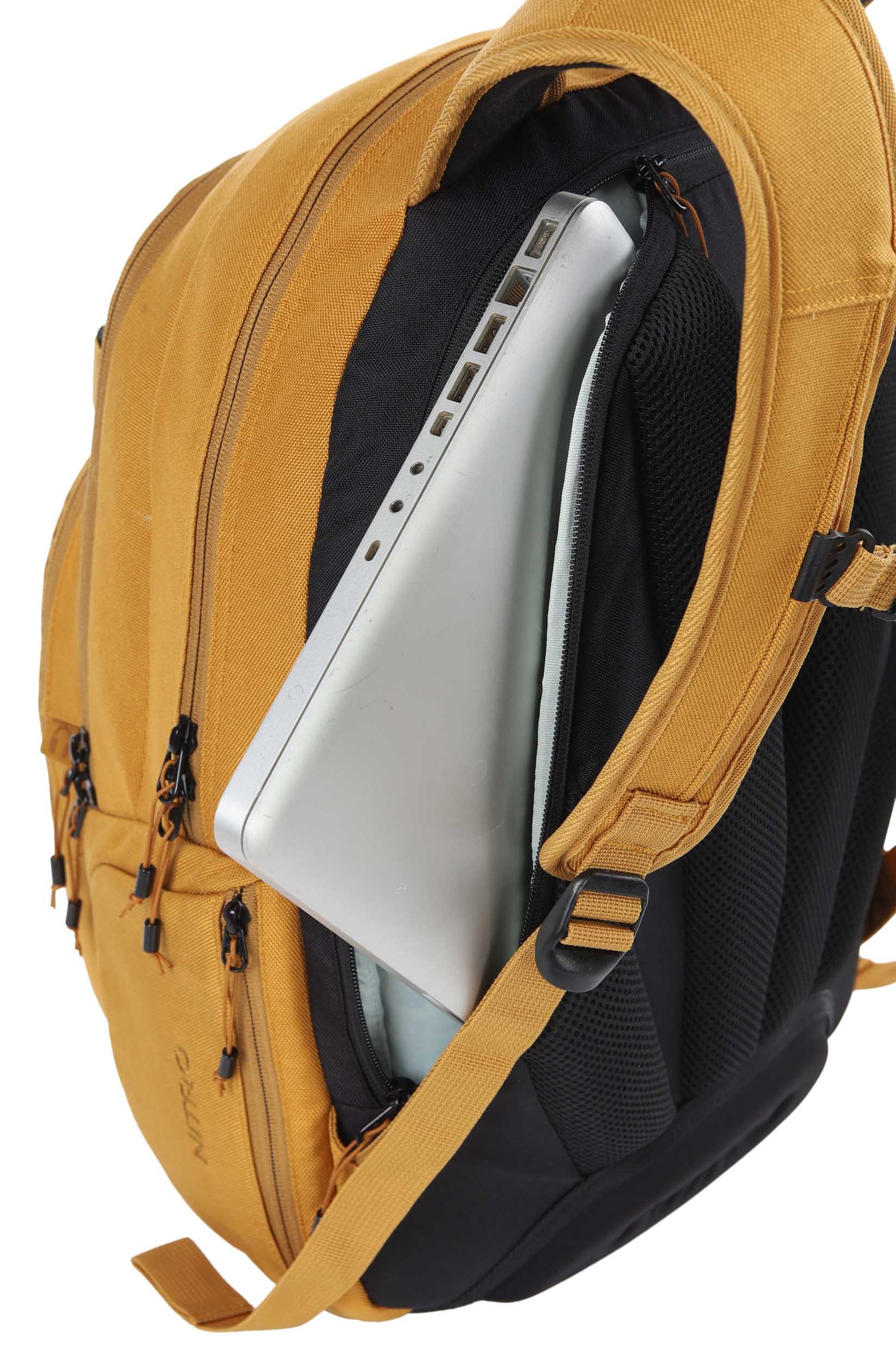 Nitro Chase 35L Rucksack Schulrucksack mit 17 Zoll Laptopfach – Amber Glow