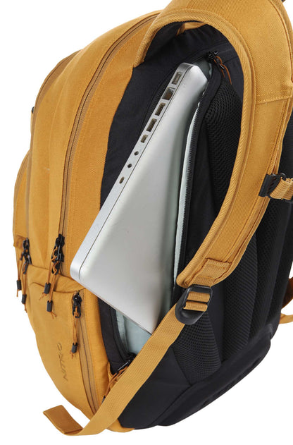 Nitro Chase 35L Rucksack Schulrucksack mit 17 Zoll Laptopfach – Amber Glow