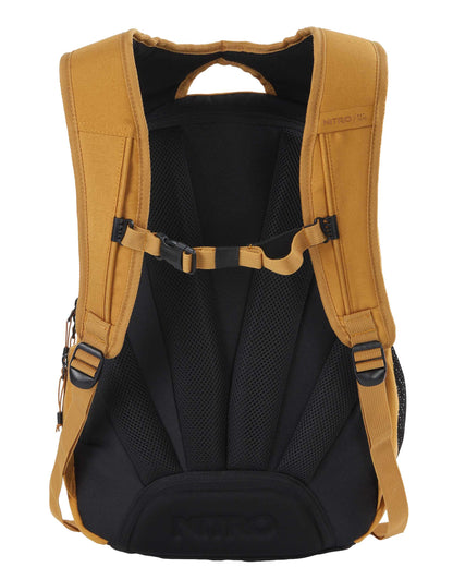Nitro Chase 35L Rucksack Schulrucksack mit 17 Zoll Laptopfach – Amber Glow