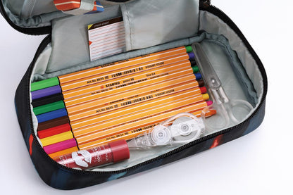 Nitro Schulrucksack Set Chase Acid Dawn – 3-teilig inkl. Pencil Case XL & Sportsack