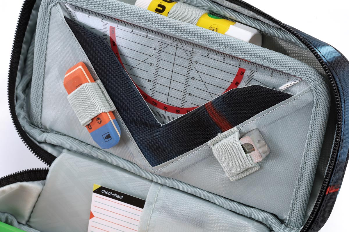 Nitro Schulrucksack Set Chase Acid Dawn – 3-teilig inkl. Pencil Case XL & Sportsack