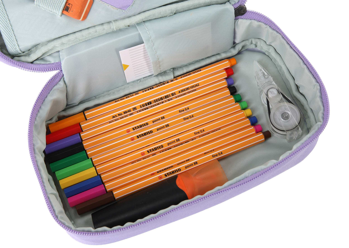 Nitro Pencil Case XL Federmäppchen für Schule Farbe Lavender