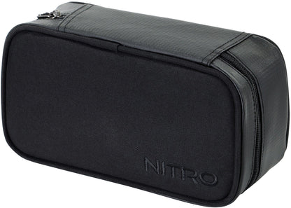 Nitro Complete School Set PLUS Chase Tough Black – 5-teilig inkl. Pencil Case XL, Sportsack, Rain Cover & Reflektor