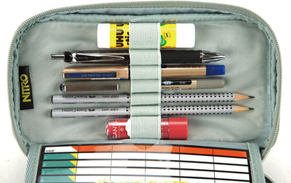Nitro Complete School Set Chase Dead Flower – 3-teilig | Mädchen Schulrucksack Set inkl. Pencil Case XL & Sports Sack