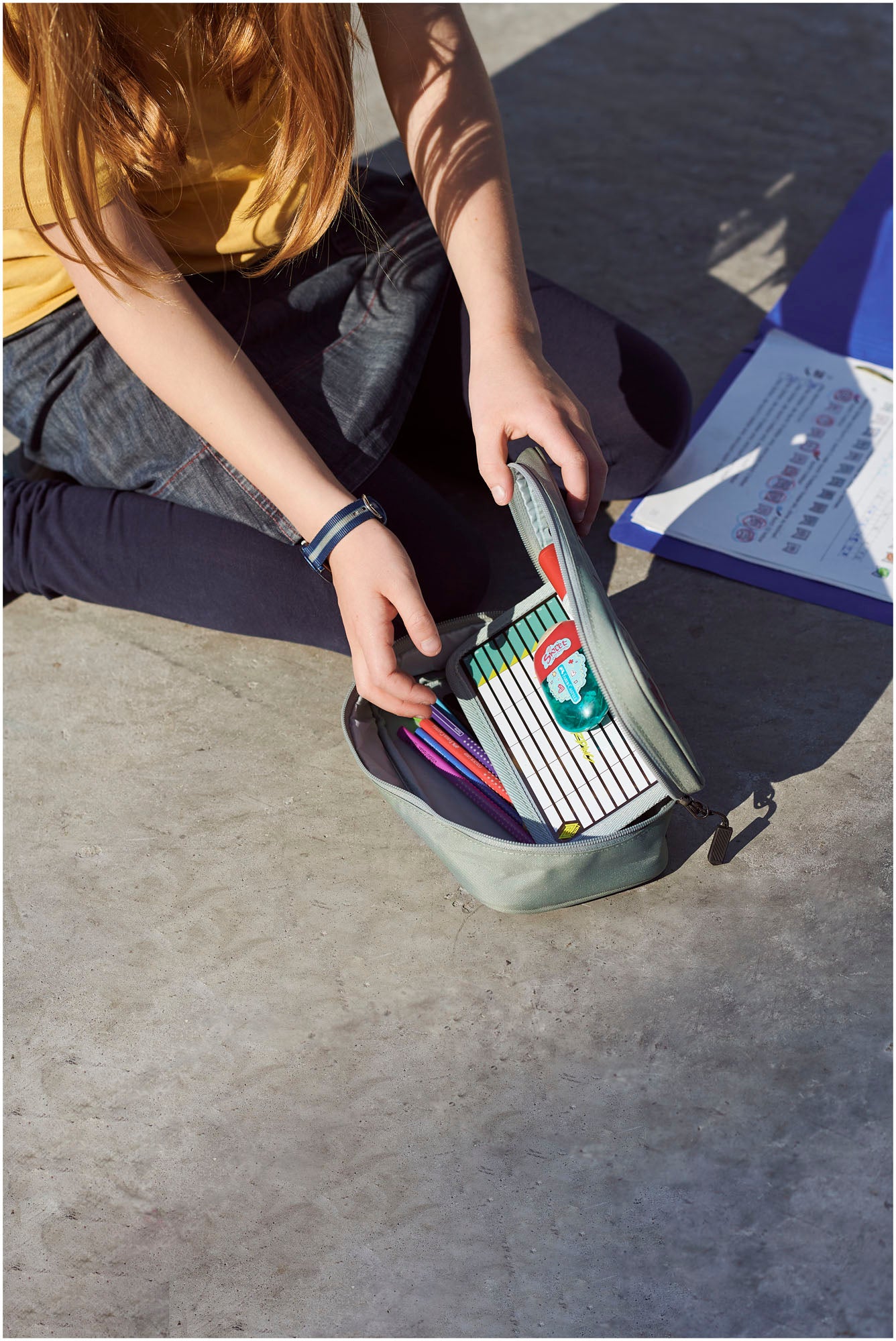 Nitro Complete School Set Chase Dead Flower – 3-teilig | Mädchen Schulrucksack Set inkl. Pencil Case XL & Sports Sack
