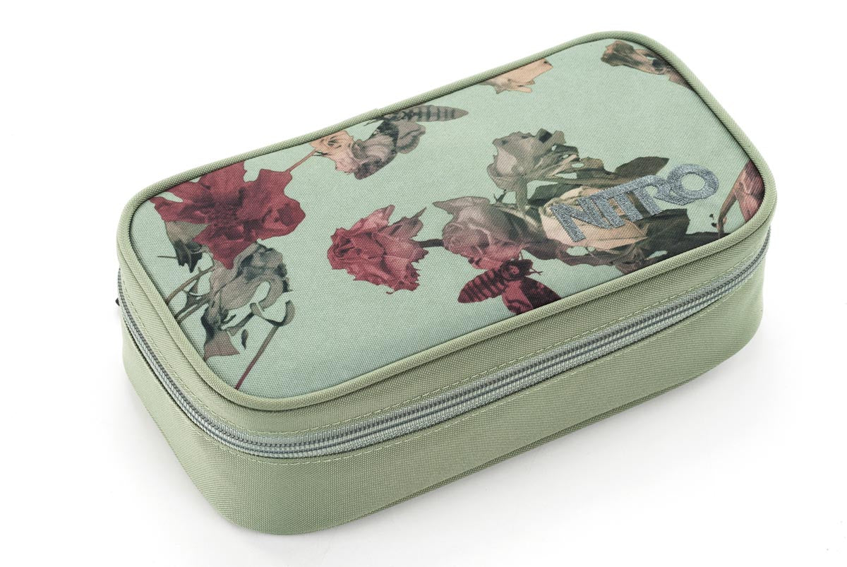 Nitro Complete School Set Chase Dead Flower – 3-teilig | Mädchen Schulrucksack Set inkl. Pencil Case XL & Sports Sack