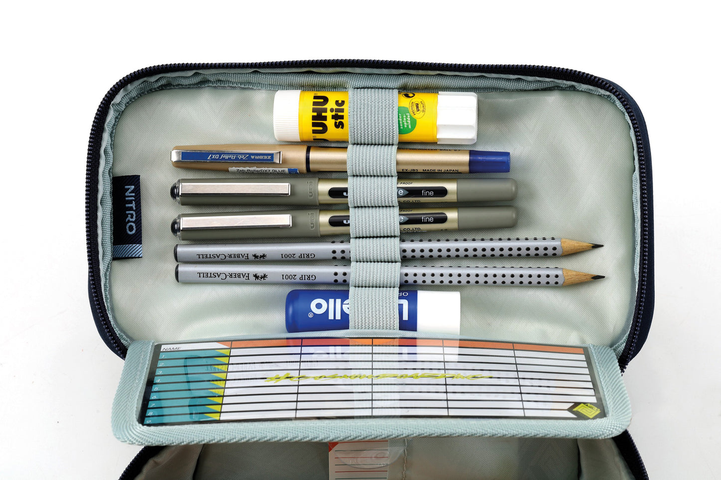 Nitro Schulrucksack Set Future Hero Night Sky – 3-teilig inkl. Pencil Case XL & Sportsack