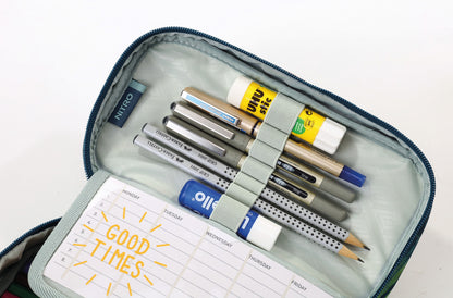 Future Hero Set inkl. Pencil Case XL und 3 POSCA Markern Farbe Tropical