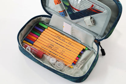 Future Hero Set inkl. Pencil Case XL und 3 POSCA Markern Farbe Tropical