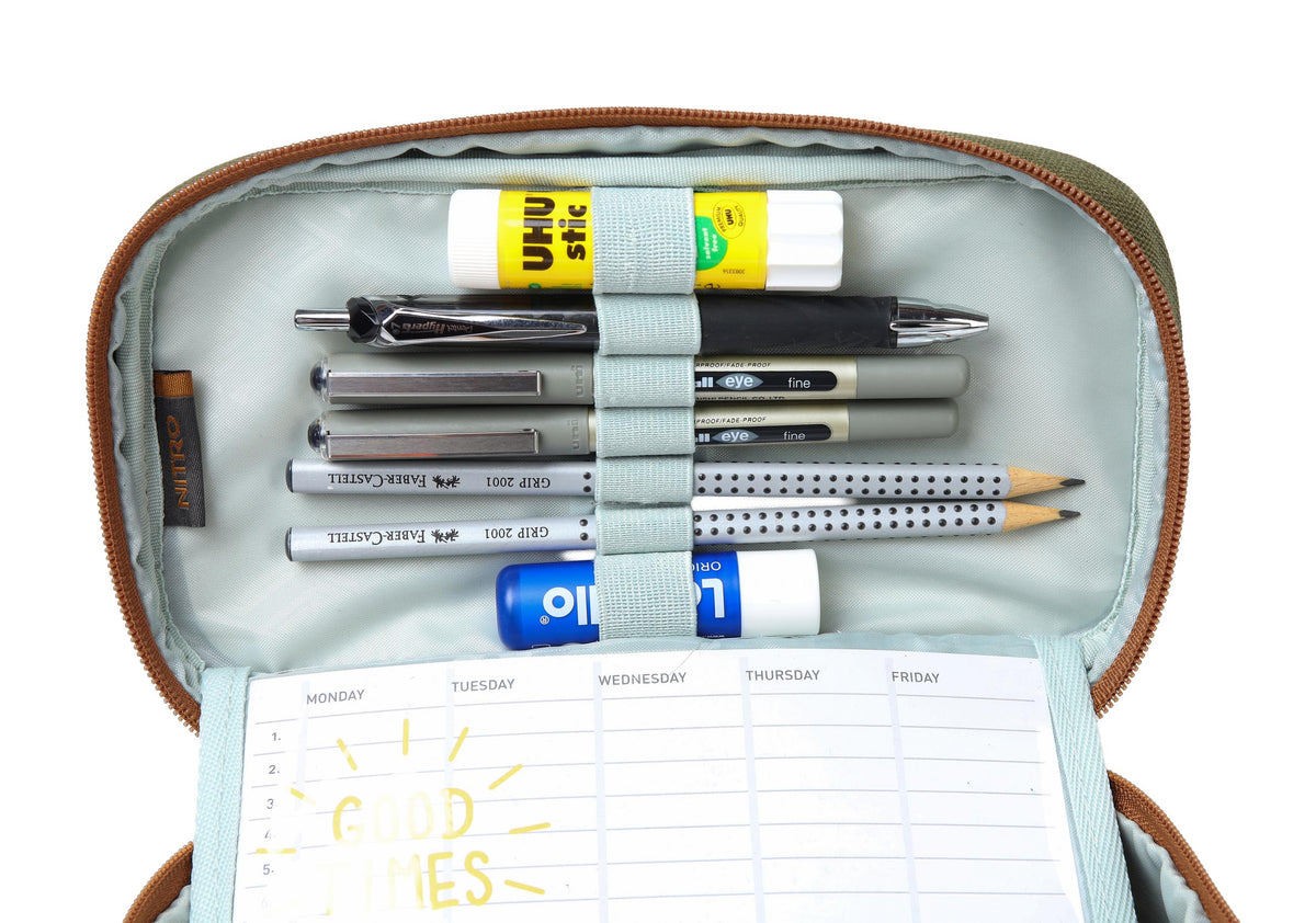 Nitro Pencil Case Xl Federmäppchen 2027 – Magic Moss
