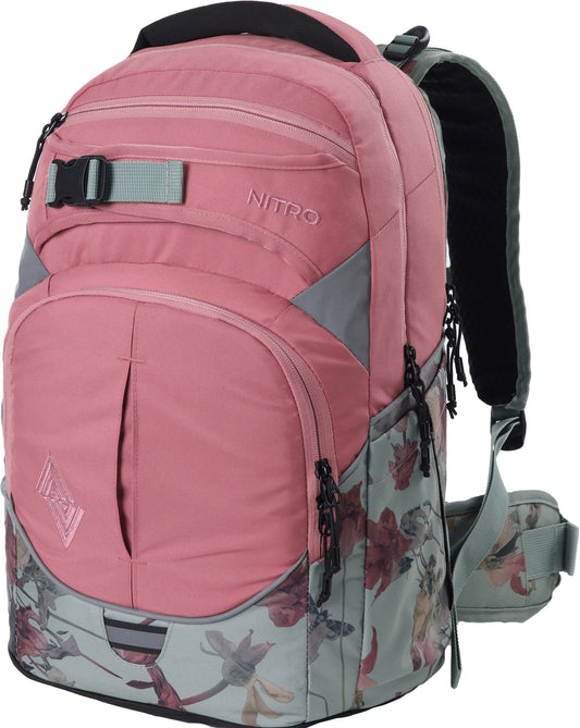 Nitro Superhero 30L Rucksack Schulrucksack WOODROSE