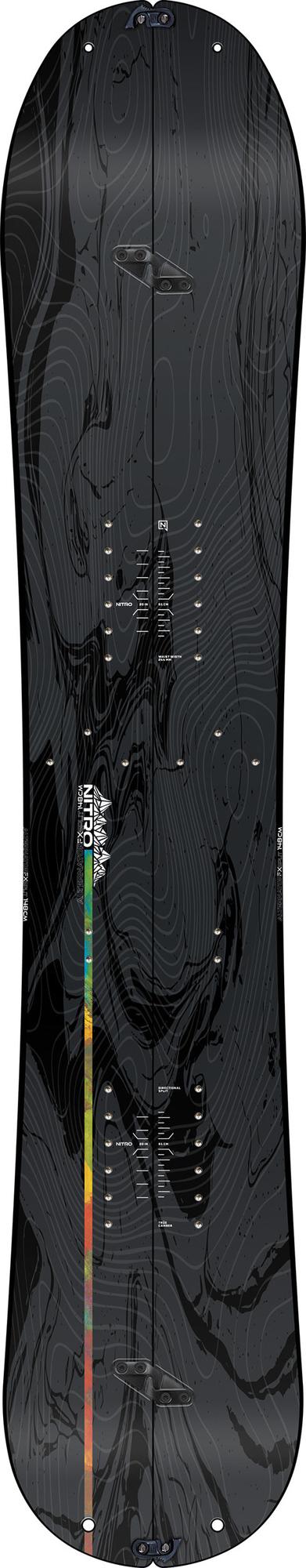 Nitro Alternator FX Splitboard Splitboard 2027 148 cm – Topsheet