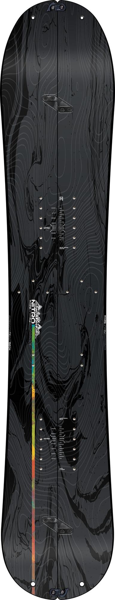 Nitro Alternator FX Splitboard Splitboard 2027 152 cm – Topsheet