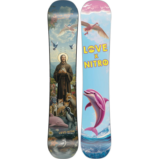 Nitro Cheap Thrills X Love Men Snowboard 2027 148 cm – Produktansicht