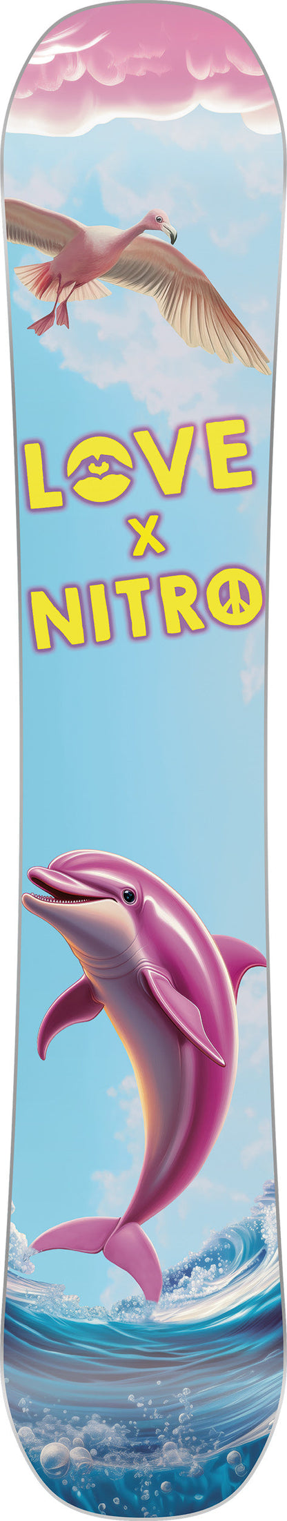Nitro Cheap Thrills X Love Men Snowboard 2027 155 cm – Base
