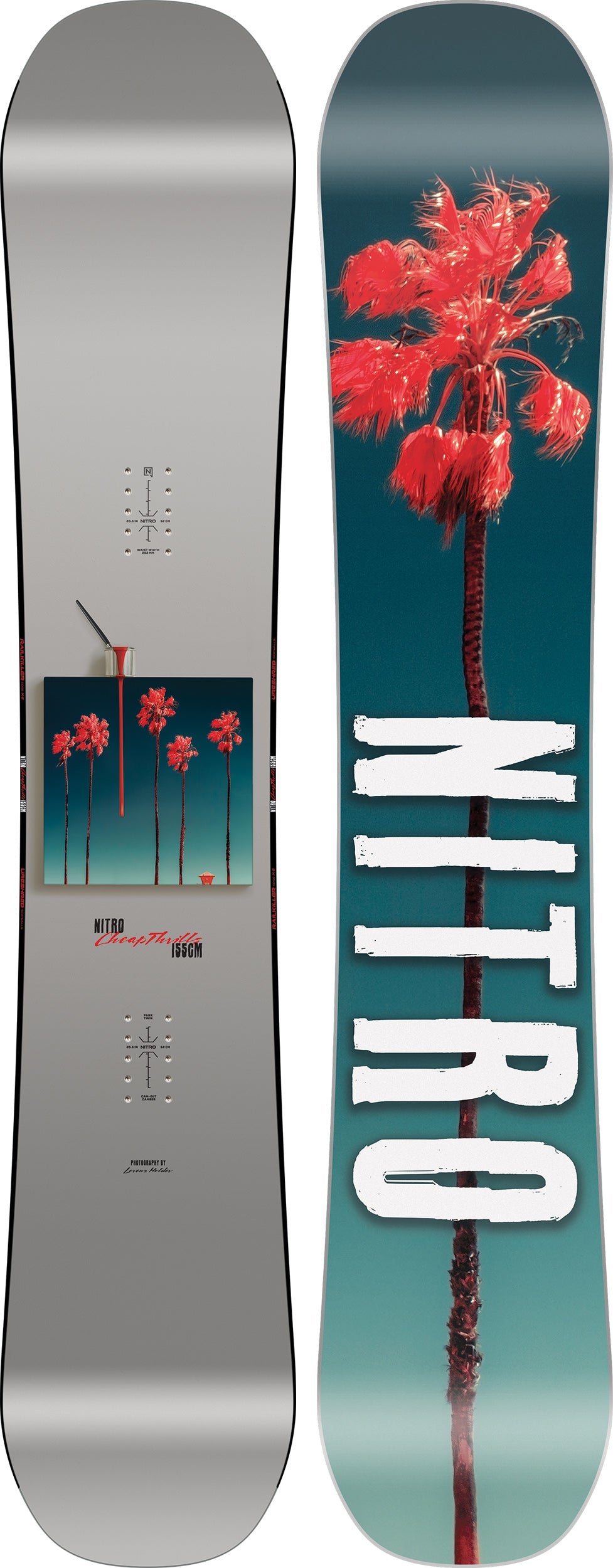 Nitro Cheap Thrills Men Snowboard 2027 155 cm – Produktansicht
