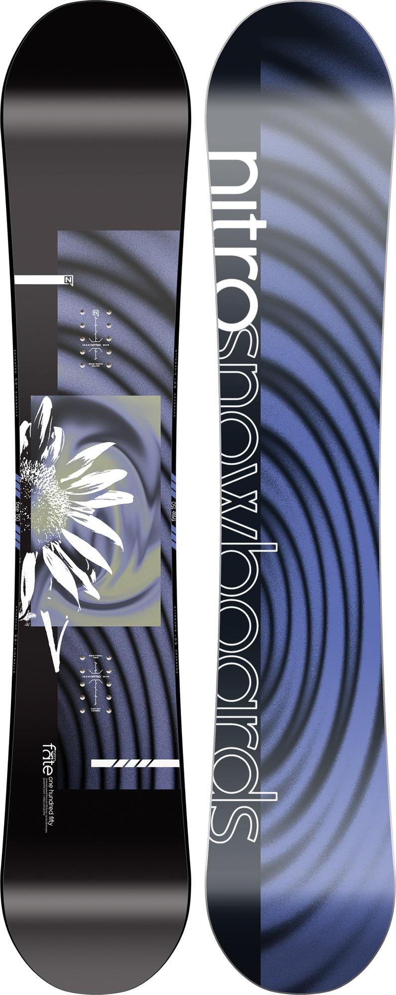 Nitro Fate Women Snowboard 2027 150 cm – Produktansicht