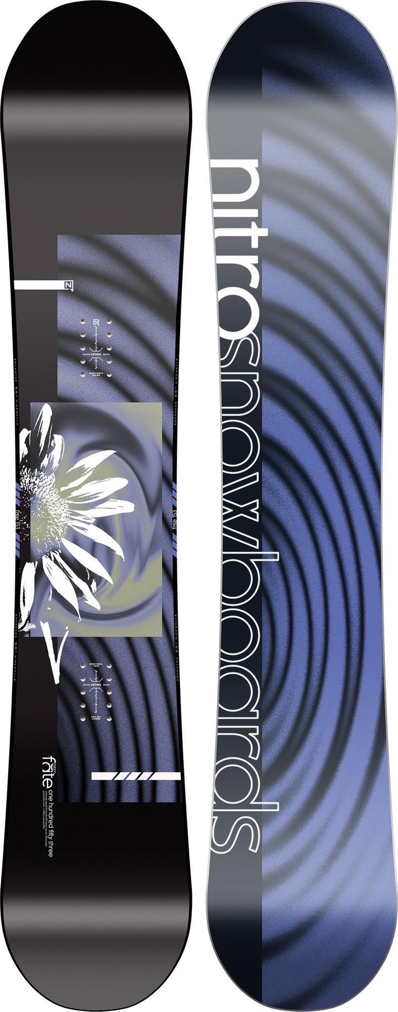 Nitro Fate Women Snowboard 2027 153 cm – Produktansicht