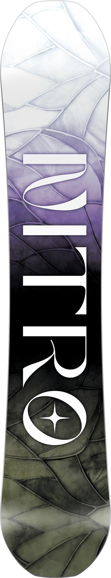 Nitro Lectra Leaf Women Snowboard 2027 146 cm – Base