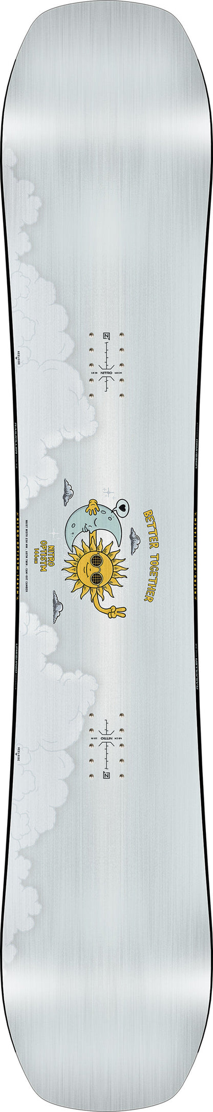 Nitro Optisym Women Snowboard 2027 146 cm – Topsheet