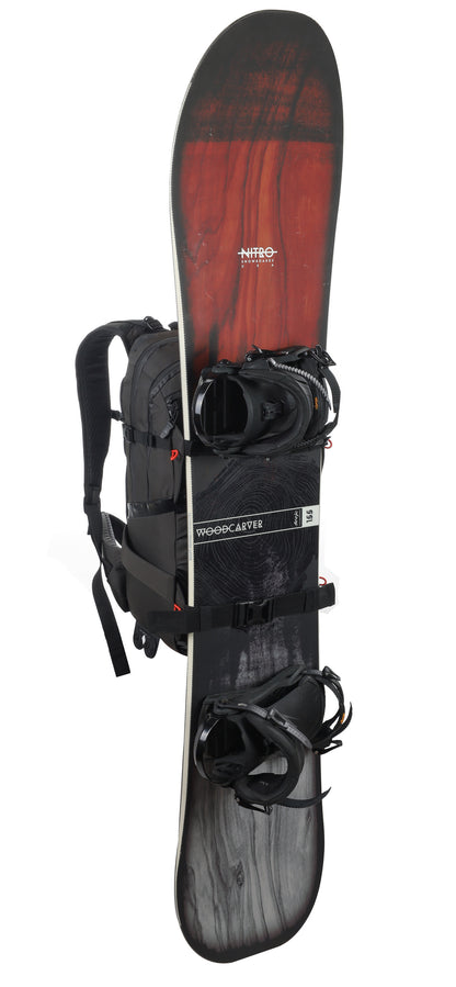 Nitro Slash 25 Pro Rucksack für Touren- Snowboarder RAVEN