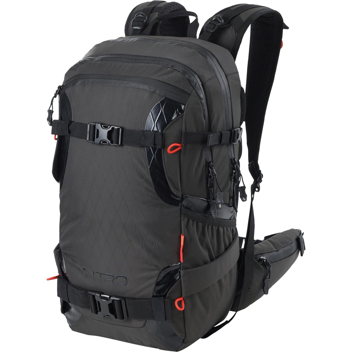 Nitro Slash 25 Pro Rucksack für Touren- Snowboarder RAVEN