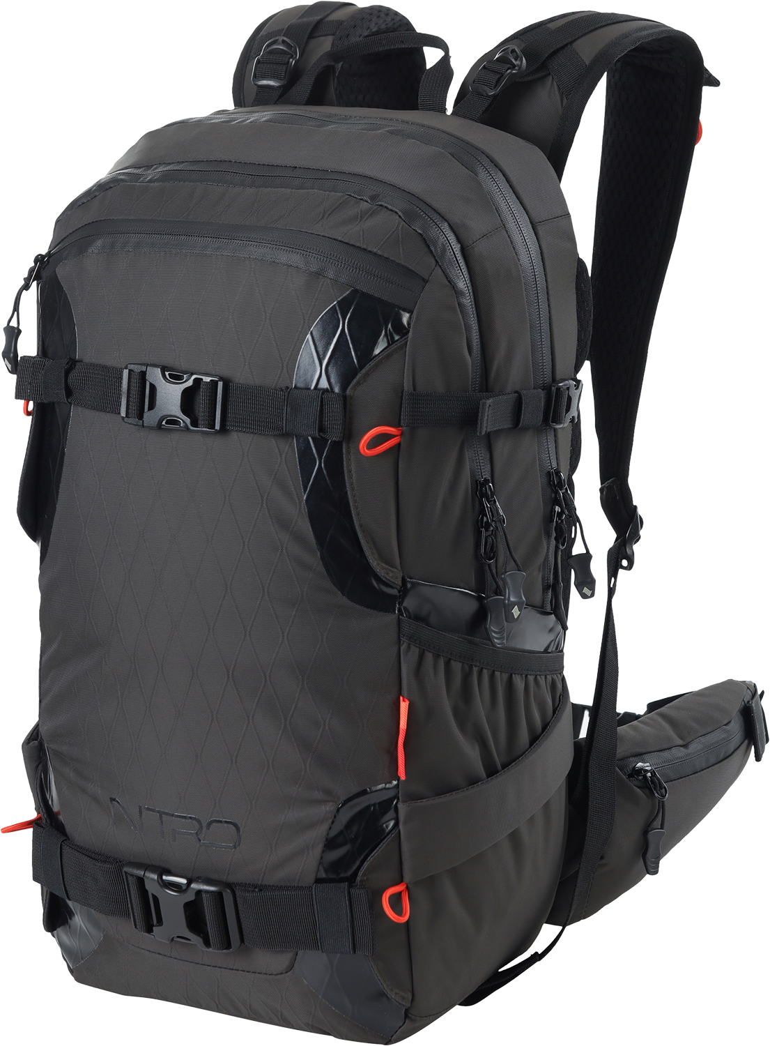 Nitro Slash 25 Pro Rucksack für Touren- Snowboarder RAVEN