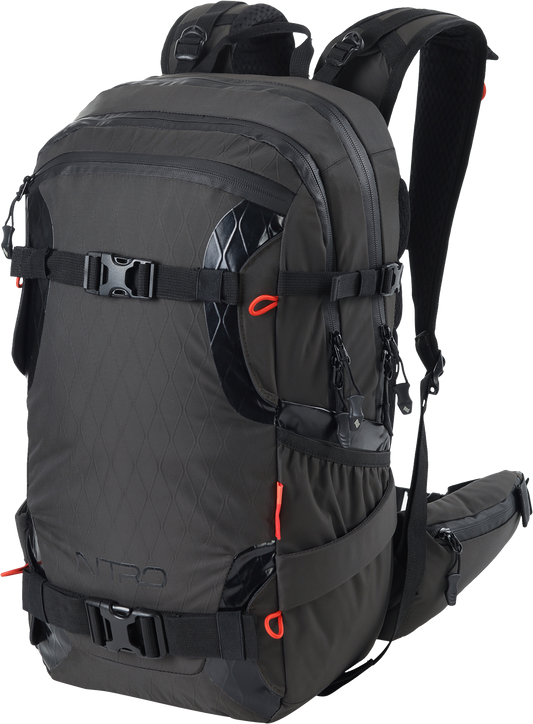 Nitro Slash 25 Pro Rucksack für Touren- Snowboarder RAVEN