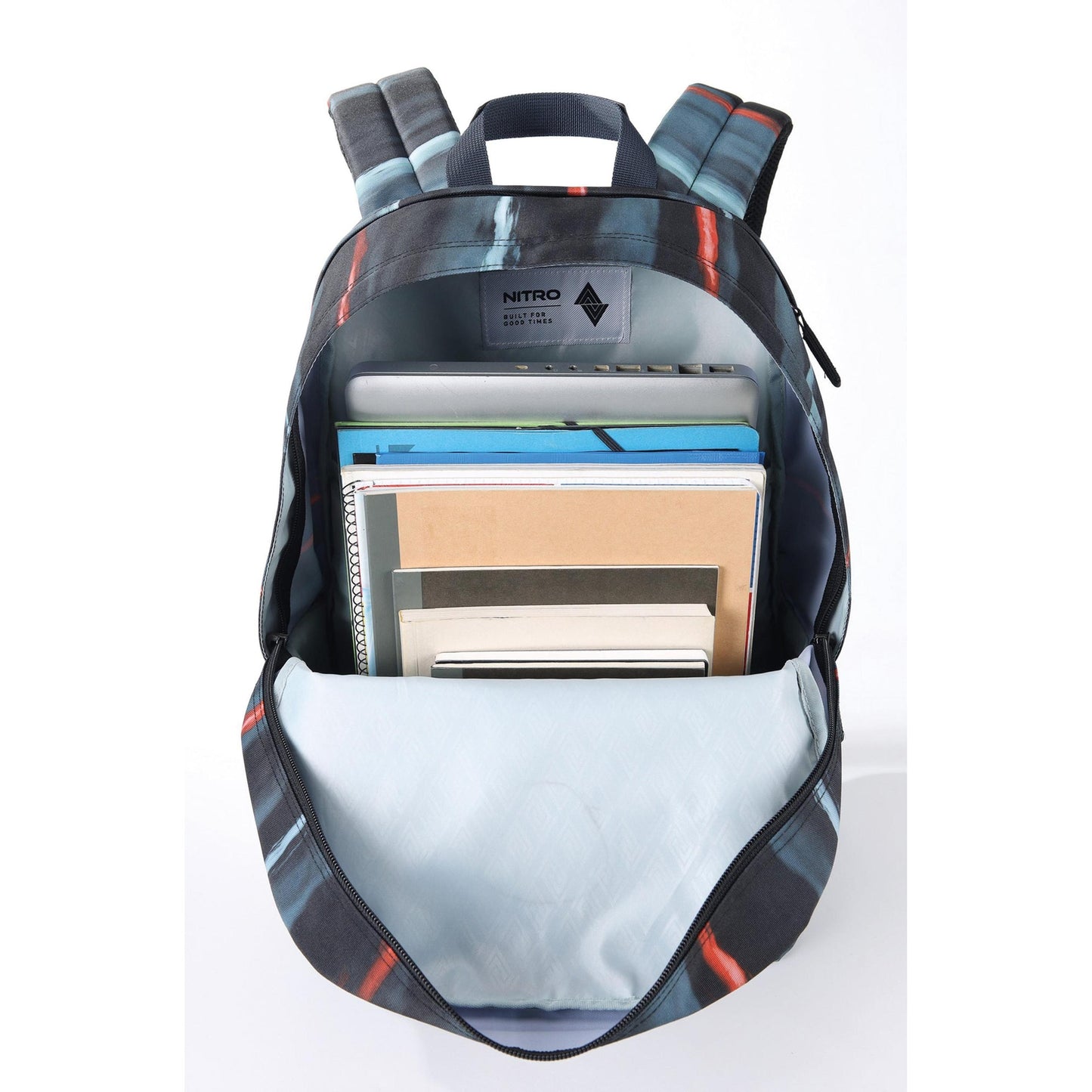 Nitro Urban Plus 28L Rucksack mit 15 Zoll Laptopfach Acid Dawn