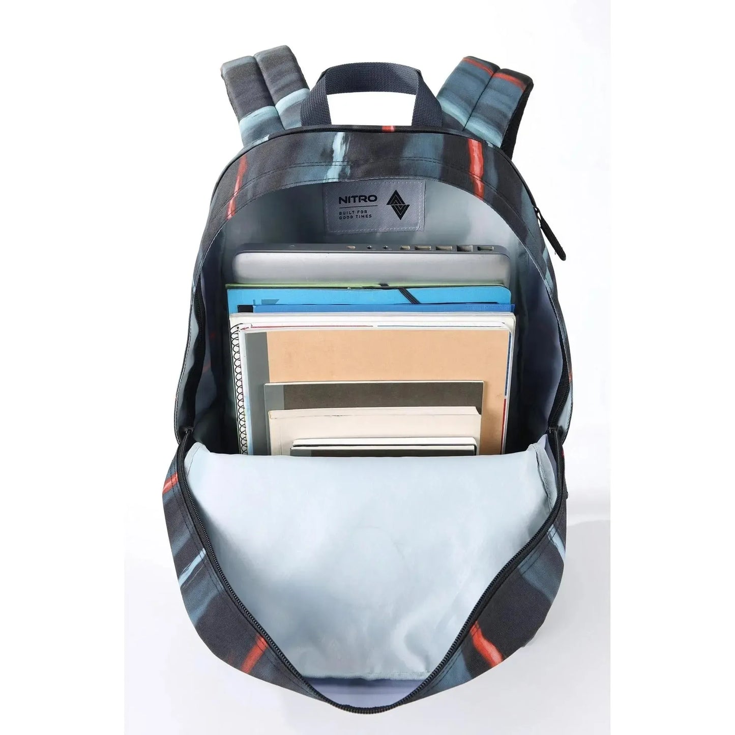 Nitro Urban Plus 28L Rucksack mit 15 Zoll Laptopfach Acid Dawn
