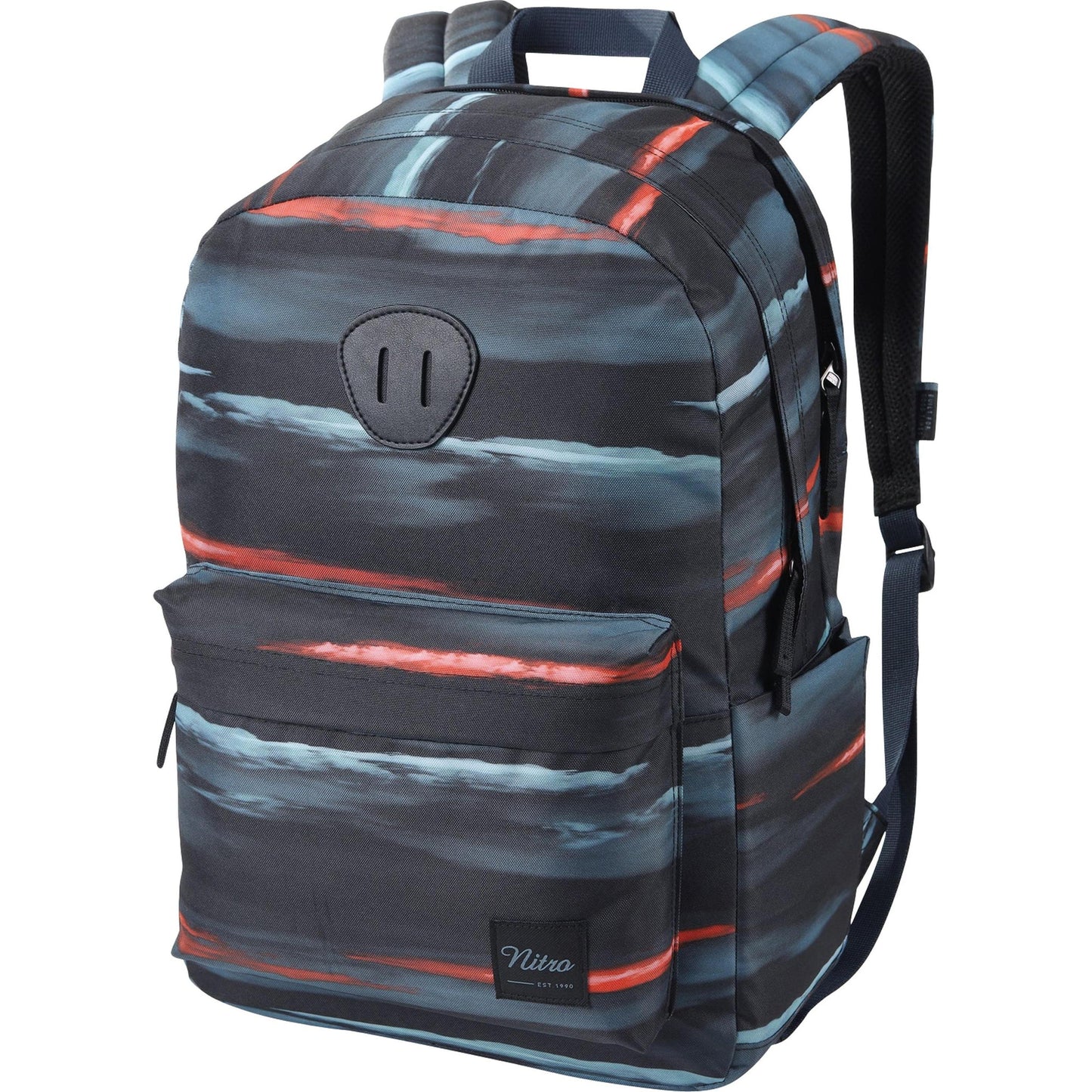 Nitro Urban Plus 28L Rucksack mit 15 Zoll Laptopfach Acid Dawn