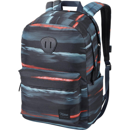 Nitro Urban Plus 28L Rucksack mit 15 Zoll Laptopfach Acid Dawn