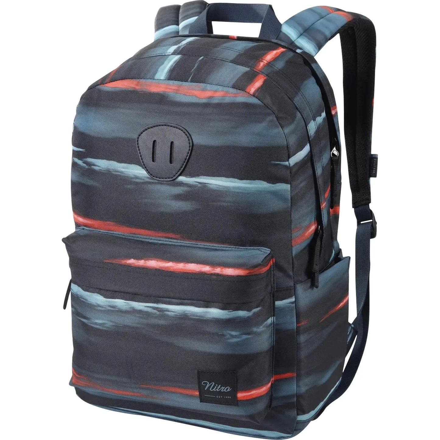 Nitro Urban Plus 28L Rucksack mit 15 Zoll Laptopfach Acid Dawn