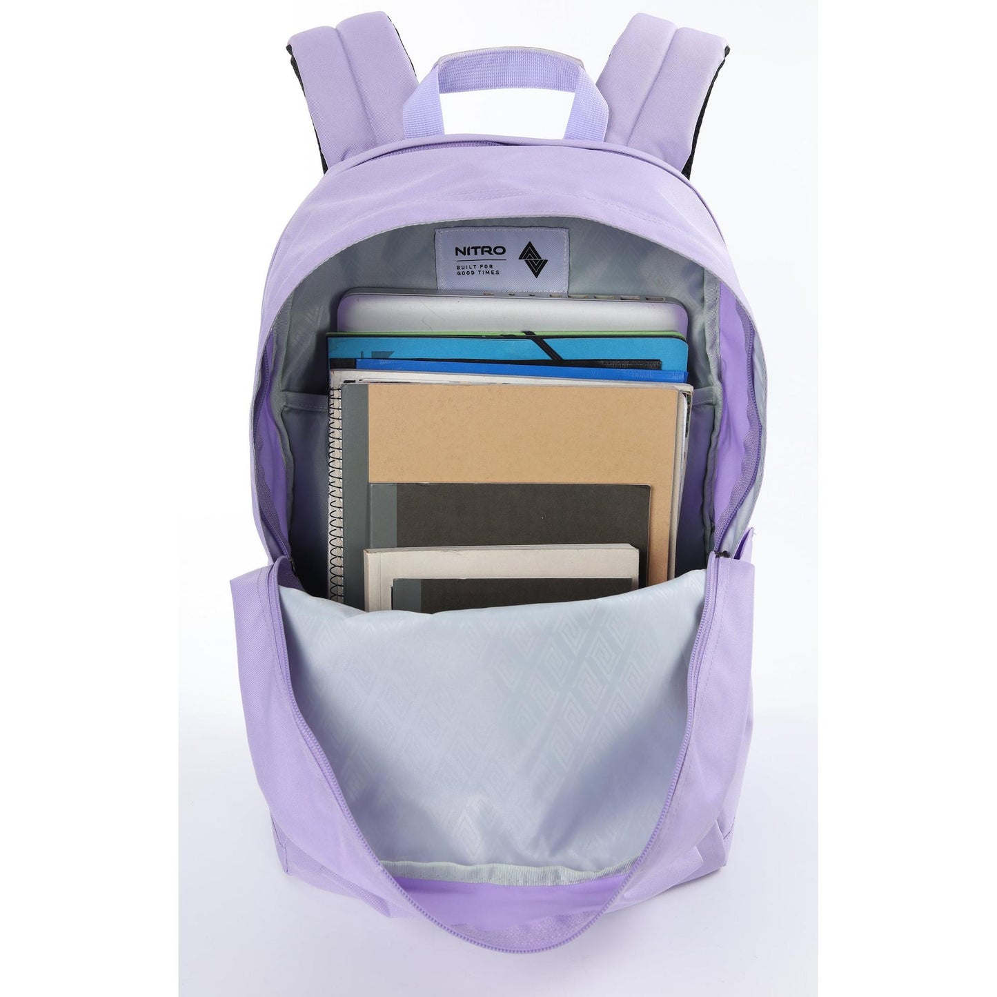 Nitro Urban Plus 28L Rucksack mit 15 Zoll Laptopfach Lavender