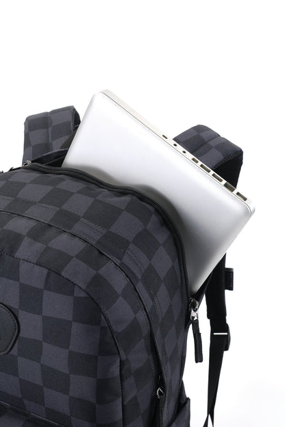 Nitro Urban Plus 28L Rucksack mit 15 Zoll Laptopfach Checker