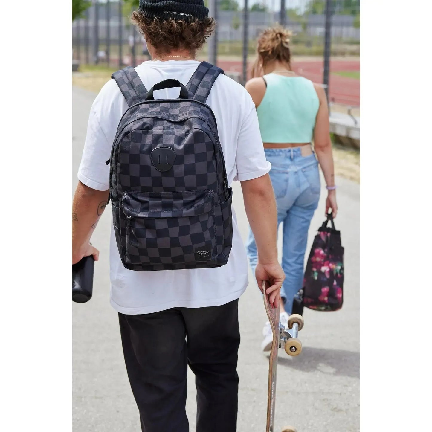 Nitro Urban Plus 28L Rucksack mit 15 Zoll Laptopfach Checker
