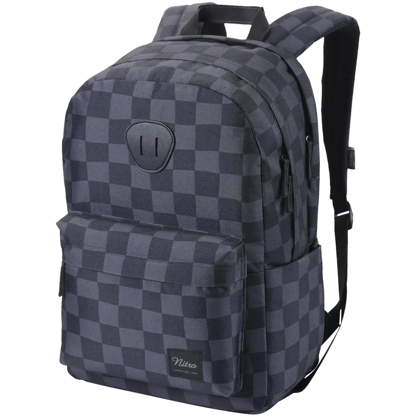 Nitro Urban Plus 28L Rucksack mit 15 Zoll Laptopfach Checker