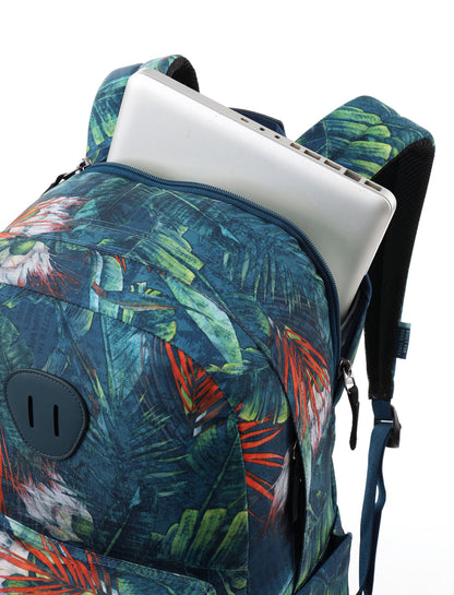 Nitro Urban Plus 28L Rucksack mit 15 Zoll Laptopfach Tropical
