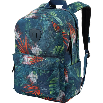Nitro Urban Plus 28L Rucksack mit 15 Zoll Laptopfach Tropical