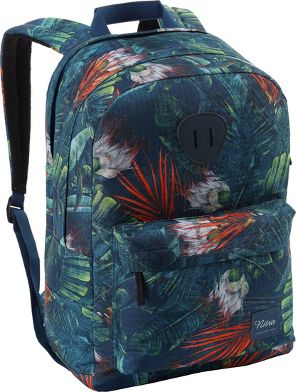 Nitro Urban Plus 28L Rucksack mit 15 Zoll Laptopfach Tropical