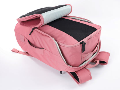 Nitro Nikuro Traveler 32 L Rucksack mit 17 Zoll Laptopfach WOODROSE