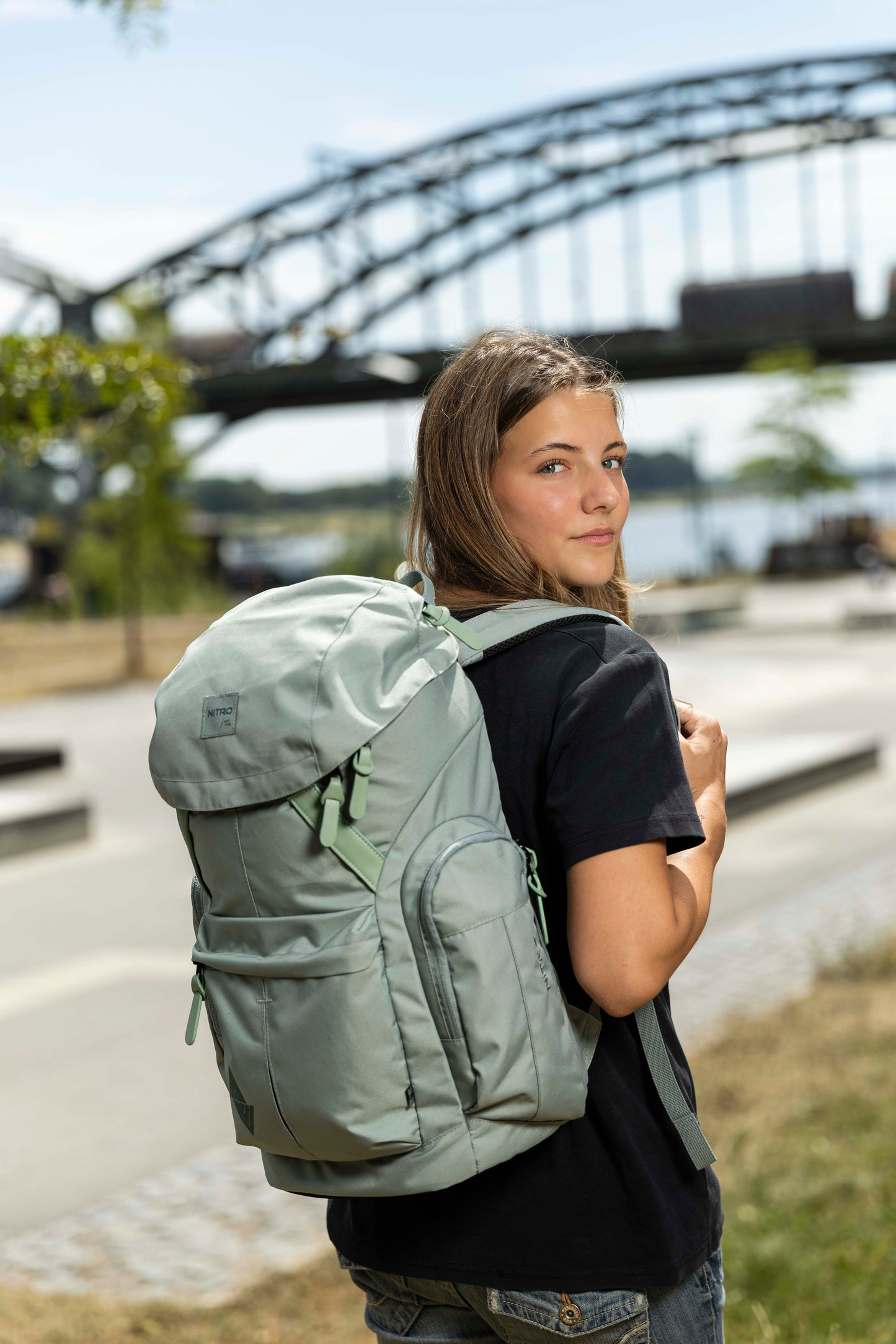 Nitro Daypacker Two 32L Rucksack mit Laptopfach in der Farbe: Mint